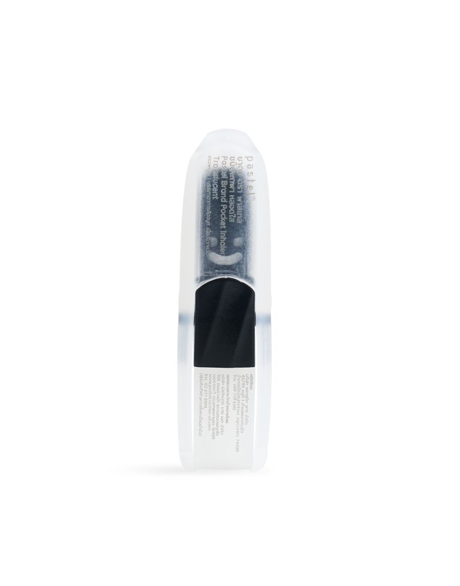 Ống hít Pastel Translucent đen