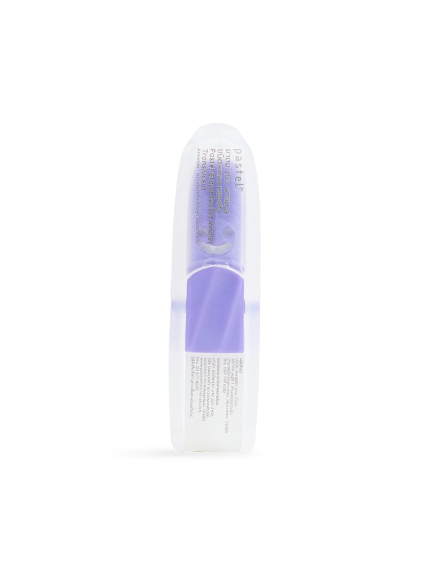 Ống hít Pastel Translucent tím