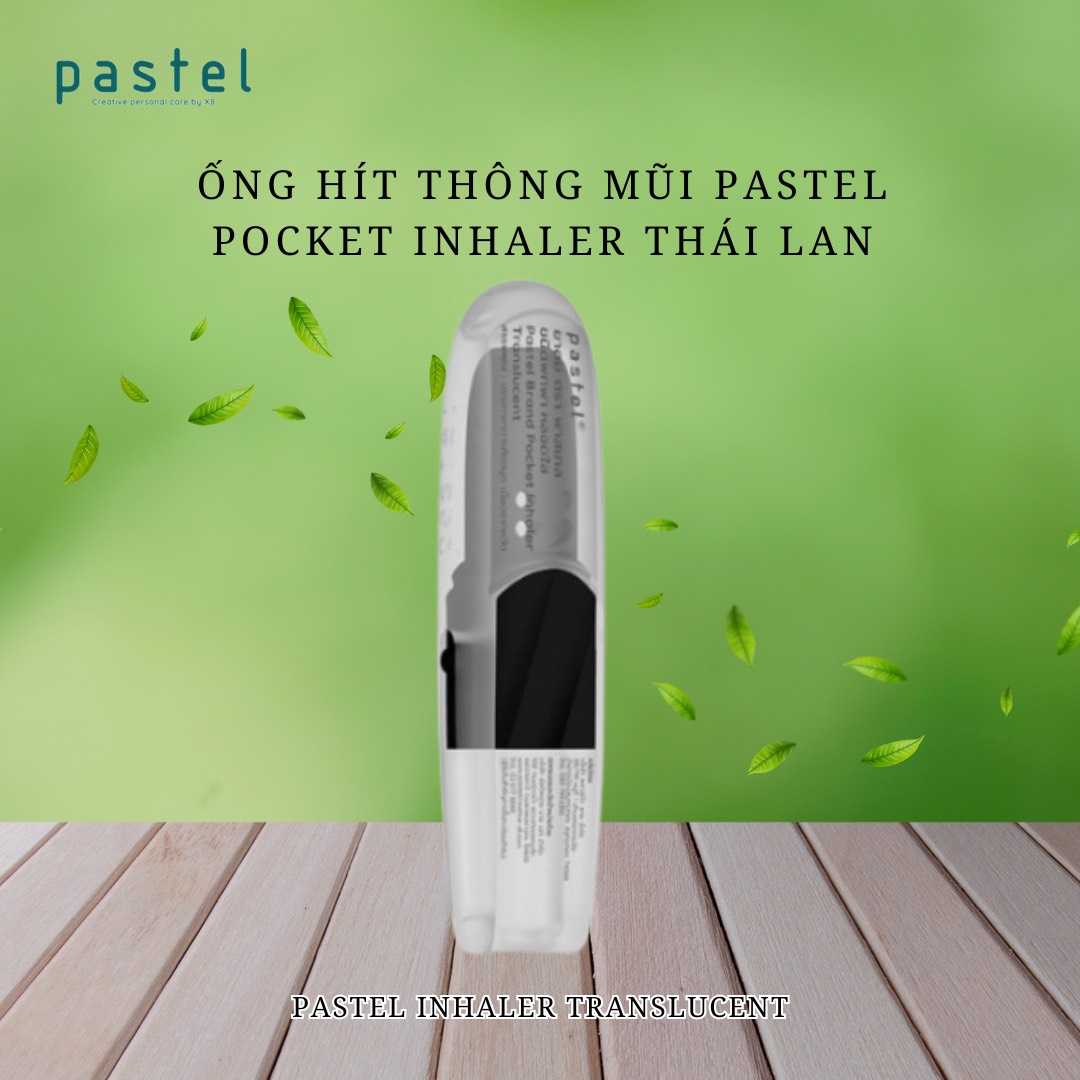 Ống hít Pastel Translucent đen