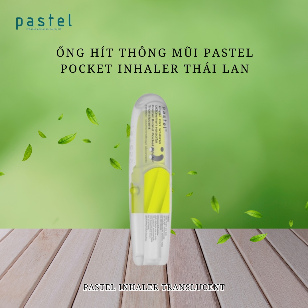 Ống hít Pastel Translucent vàng