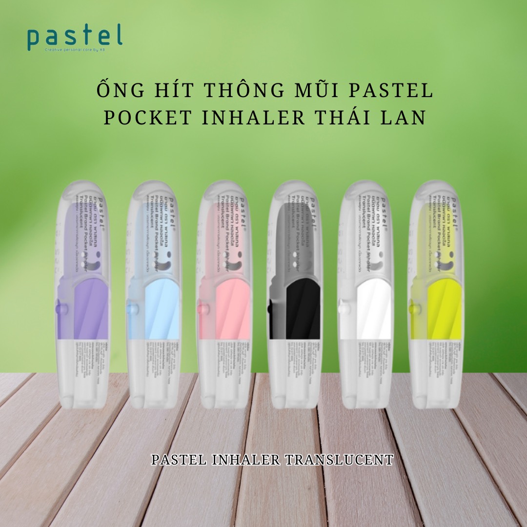 Ống hít Pastel Translucent tím