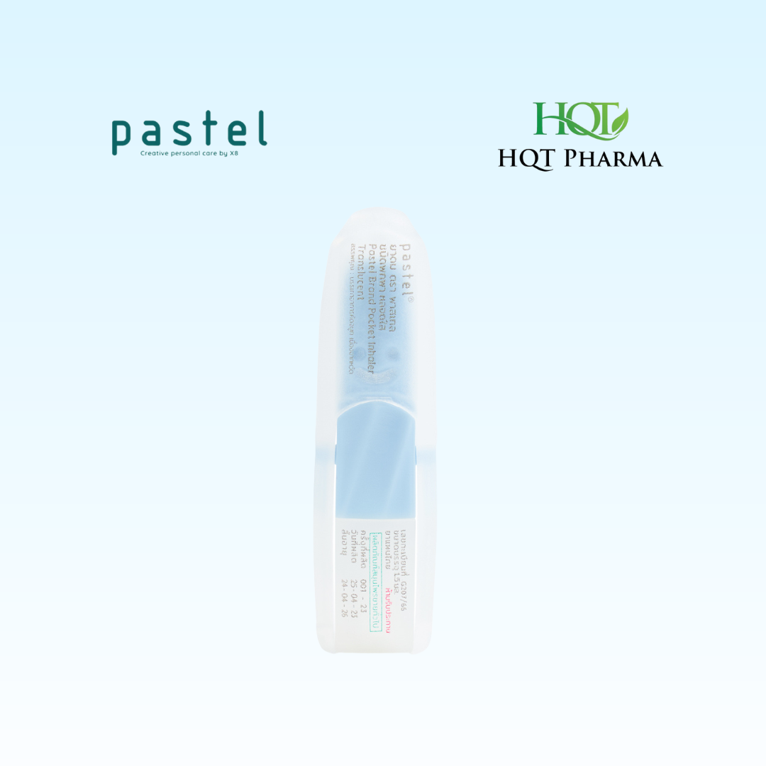 Ống hít Pastel Translucent xanh