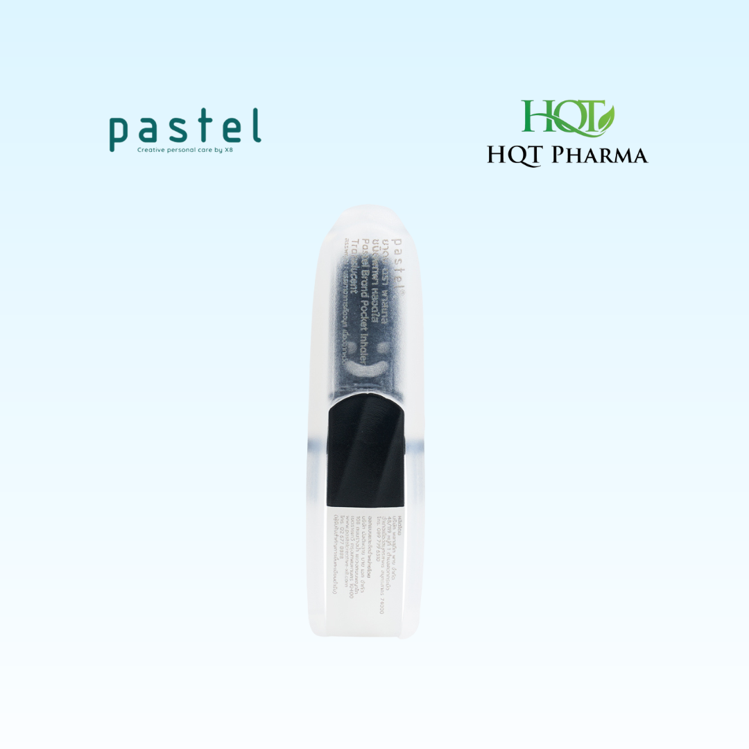 Ống hít Pastel Translucent đen
