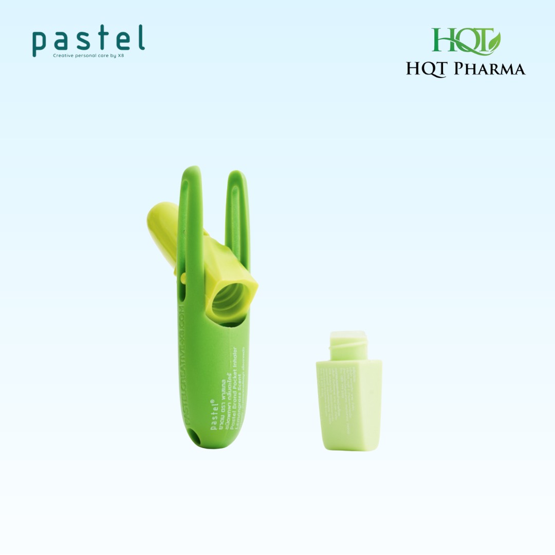 Ống hít Pastel Fruity hương Sả (Lemongrass Scent)