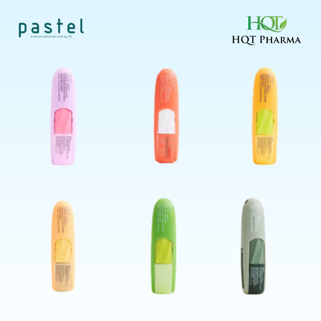 Ống hít Pastel Fruity hương Vani (Vanilla Scent)