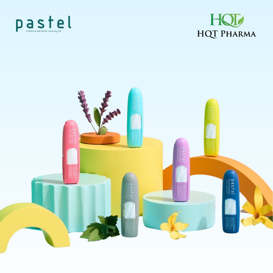 Ống hít Pastel Original vàng chuối